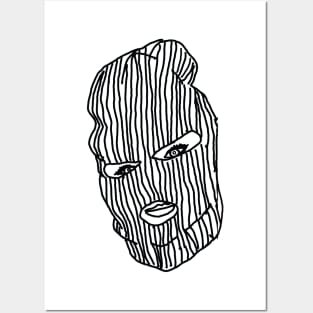 Ski Mask Stripes Posters and Art